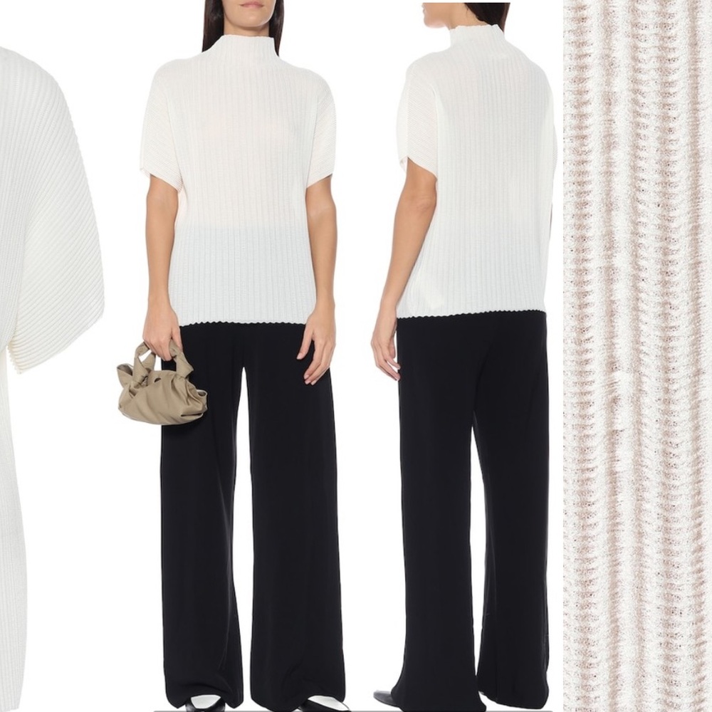The Row Off-White Karolina T-Shirt Brand New with Tags